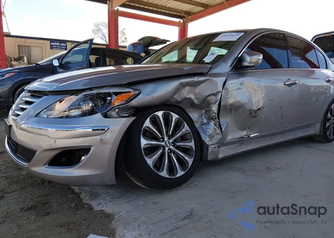 2013 Hyundai Genesis 5.0 R-Spec from USA, damaged, VIN KMHGC4DH7DU226222